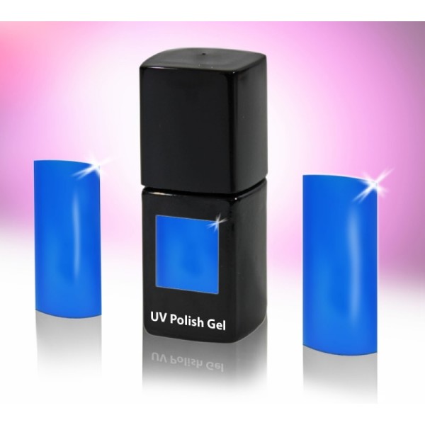 UV-Polishgel, trajni UV-lak za nohte, 12 ml, neon modra