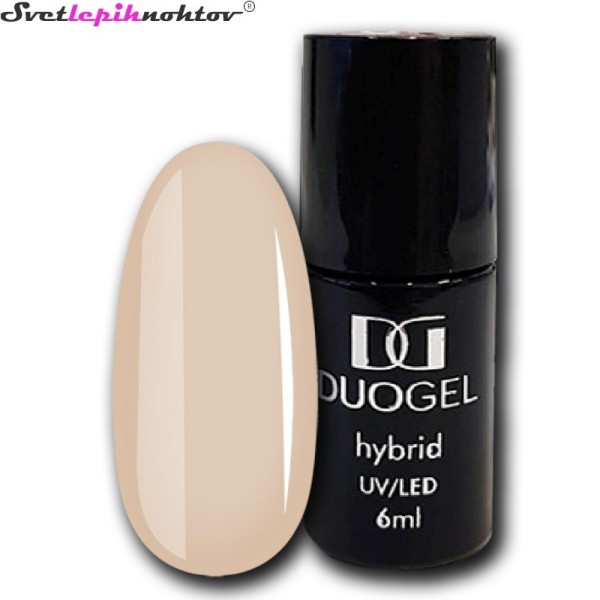 DUOGEL LED/UV-trajni lak, 6 ml, barva 016, Crema, barvni lak za trajno lakiranje nohtov