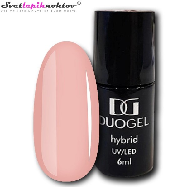 DUOGEL LED/UV-trajni lak, 6 ml, barva 214, Perfect Rose, barvni lak za trajno lakiranje nohtov
