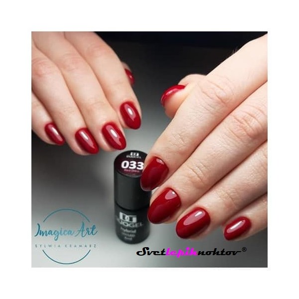 DUOGEL Gel Polish 6 ml, 033, Red Dress - durable as gel and as easy to apply as nail polish