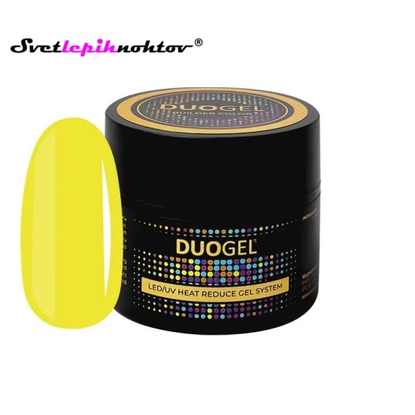 DUOGEL COLOR builder gel - Yellow 09