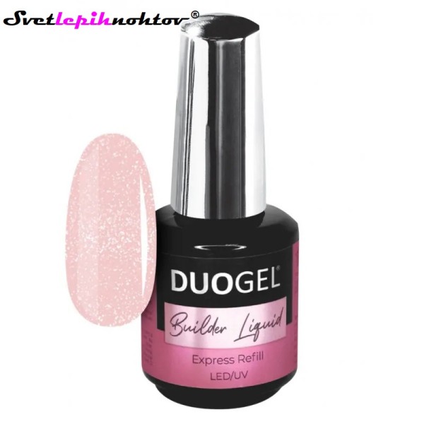 DUOGEL Builder Liquid Gel, Pearl Cover Nude, 15 ml