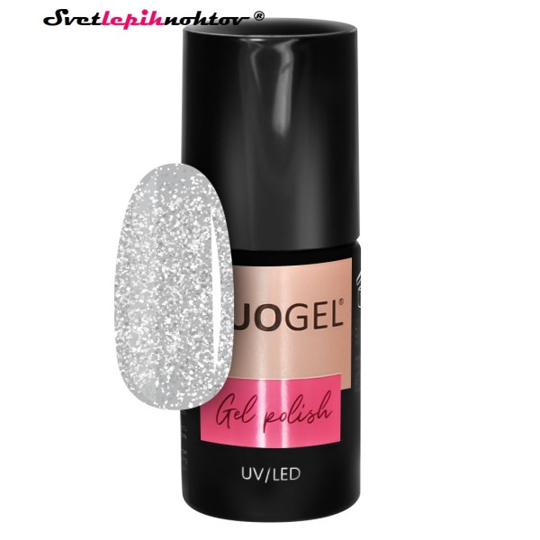 DUOGEL Gel Polish 6 ml, 003, Silver Black - durable as gel and as easy to apply as nail polish