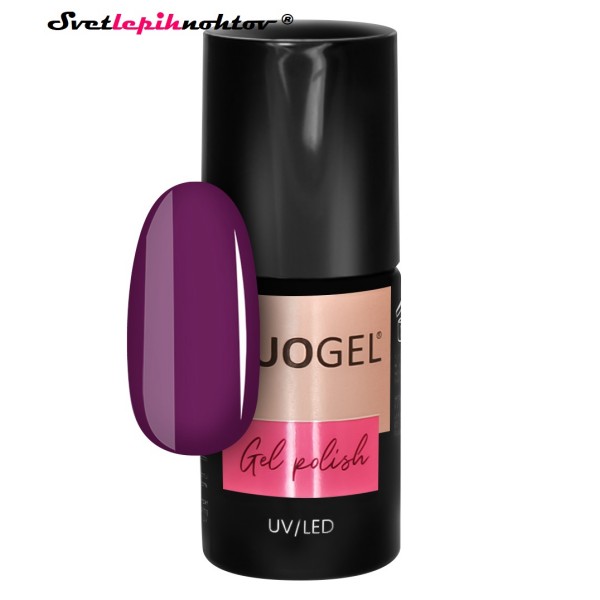 DUOGEL Gellack 6 ml, 050, Insane Plum - schnell und einfach wie Nagellack, langlebig wie Gel