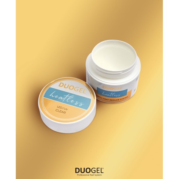 DUOGEL Heatless gel, clear, 3v1 gel