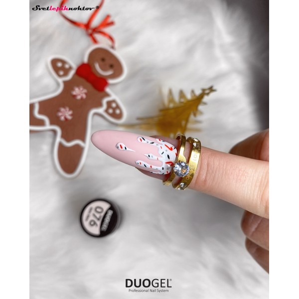 DUOGEL Gellack 6 ml, 076, Skin Skin - schnell und einfach wie Nagellack, langlebig wie Gel