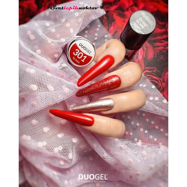 DUOGEL Gel Polish 6 ml, 301, Te Amo - durable as gel and as easy to apply as nail polish