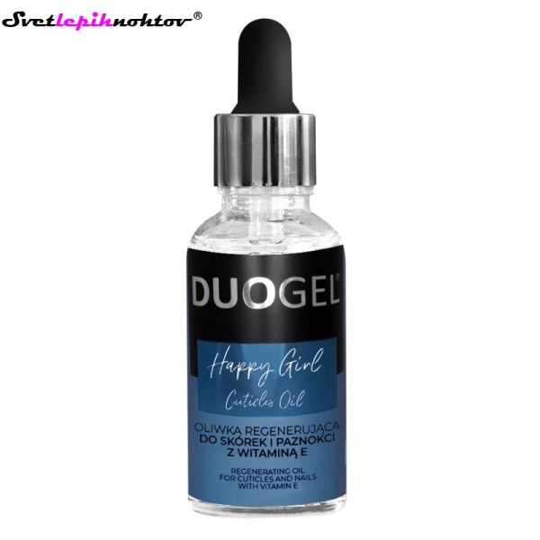 DUOGEL olje za obnohtno kožico HAPPY GIRL, 30 ml