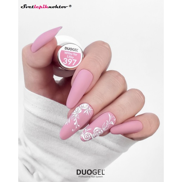 DUOGEL Gel Polish 6 ml, 138, Pink Wink - durable as gel and as easy to apply as nail polish