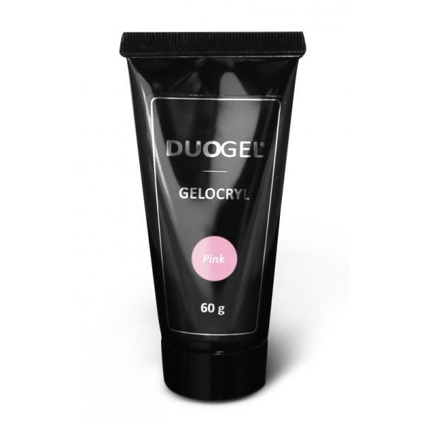 DUOGEL Gelocryl, 60 ml, pink LED/UV-poli akril gel za podaljševanje nohtov