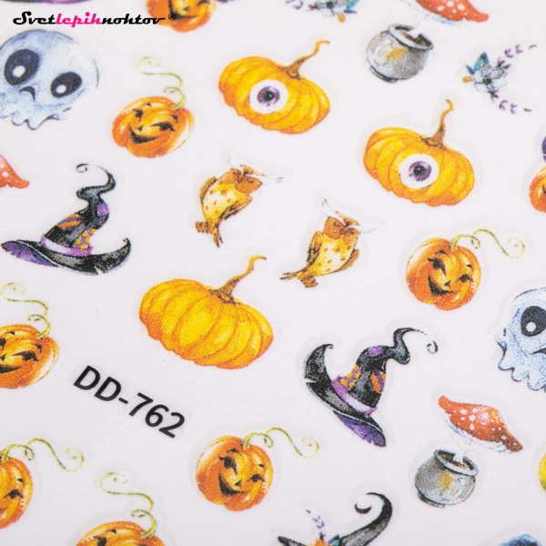 HALLOWEEN Nalepke za nohte - BUČE
