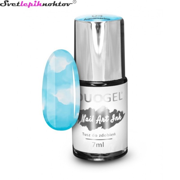 Ink DUOGEL lak za poslikavo, 7 ml, barva Aquamarine