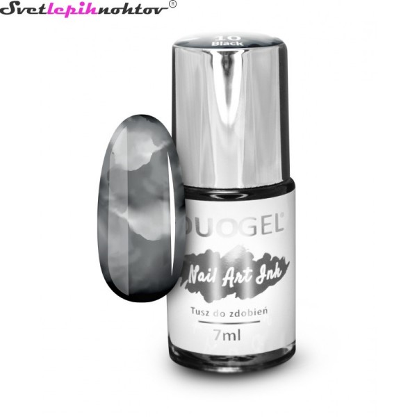 Ink DUOGEL lak za poslikavo, 7 ml, barva Black