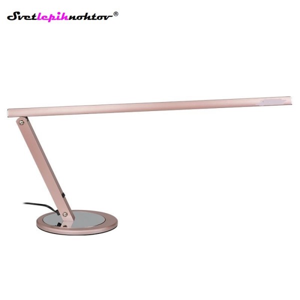 LED namizna delovna svetilka, rose gold, 8,4 W