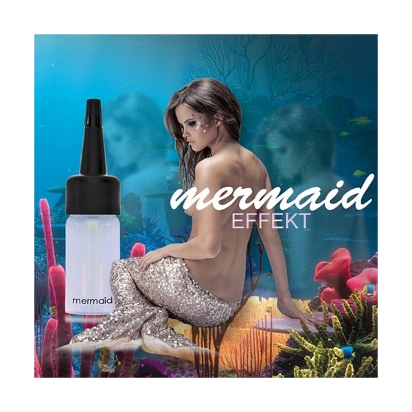 Mermaid efekt prah, 9,6 g, mermaid prah za nailart