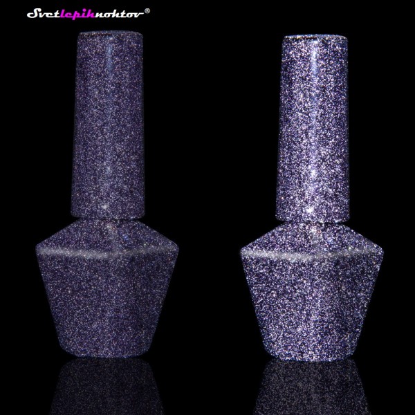 Molly Lac UV/LED-lak za trajno lakiranje nohtov, št. 614, barva: Into The Darkness, 5 ml