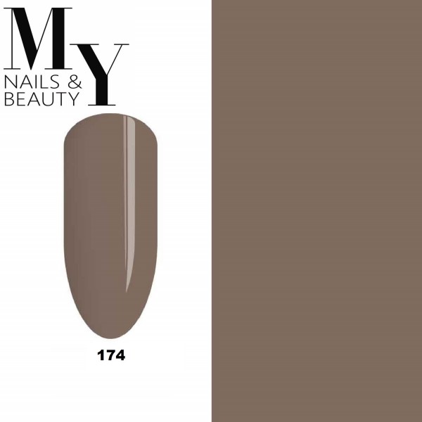 MY Nails & Beauty Gel Polish, 15 g, #132 - durable as gel and as easy to apply as nail polish