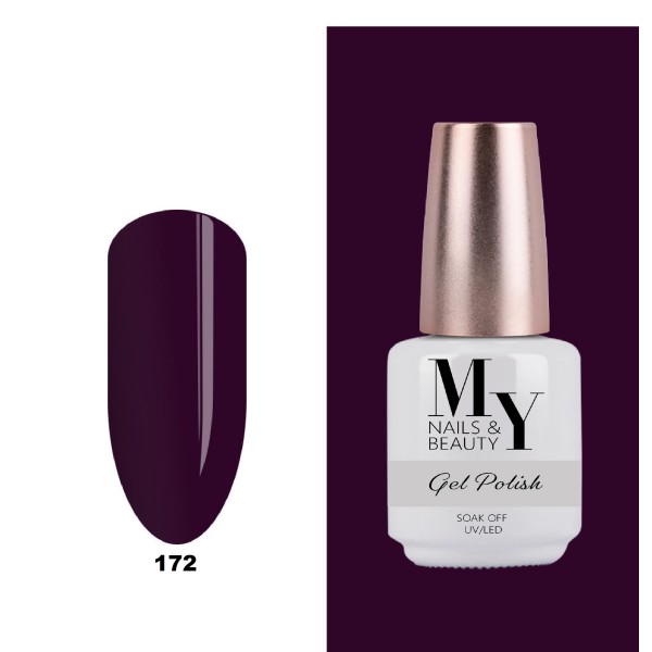 MY Nails & Beauty Gel Polish, 15 g, #132 - durable as gel and as easy to apply as nail polish