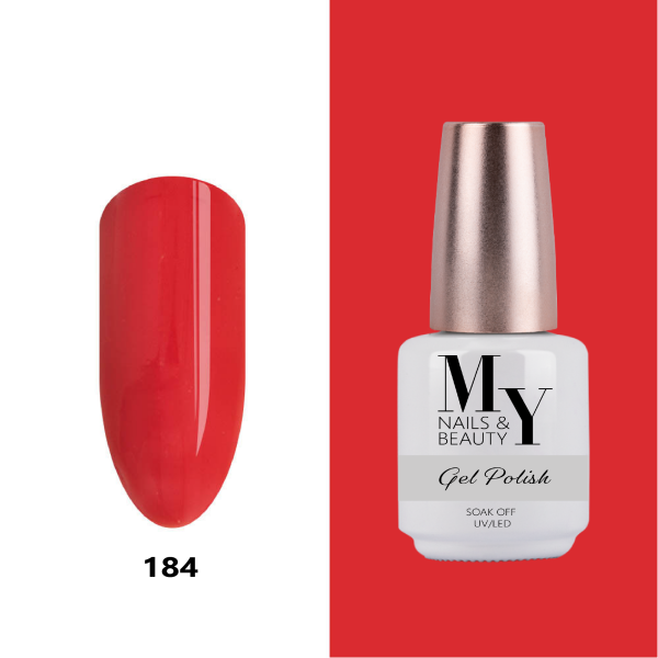 MY Nails & Beauty Gel Polish, 15 g, #132 - durable as gel and as easy to apply as nail polish