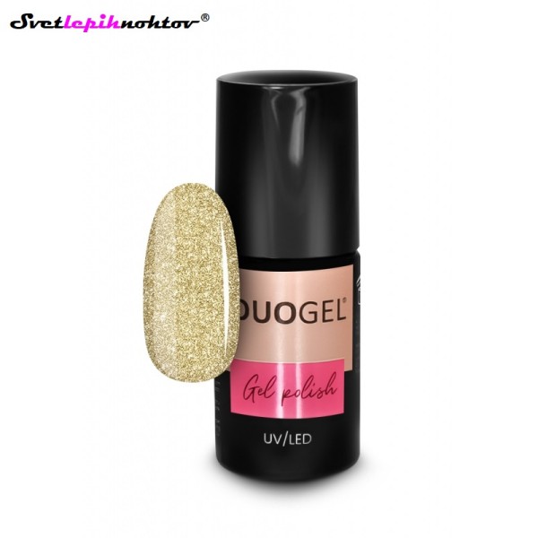 DUOGEL Gel Polish 6 ml, 009, Gold - durable as gel and as easy to apply as nail polish