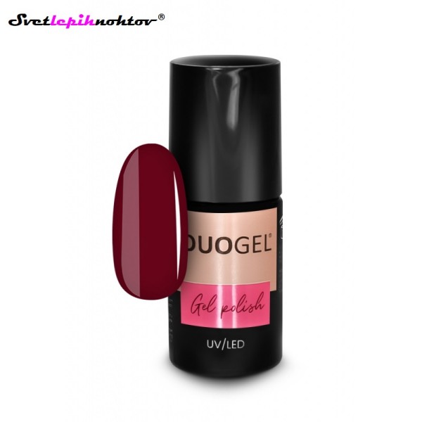 DUOGEL LED/UV-trajni lak, 6 ml, barva 033, Red Dress, barvni lak za trajno lakiranje nohtov