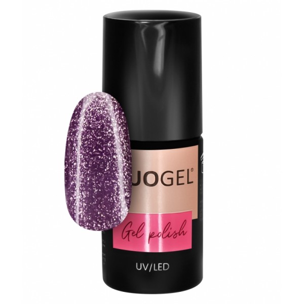 DUOGEL LED/UV-trajni lak, 6 ml, barva 114, Purple Diamond, barvni lak za trajno lakiranje nohtov