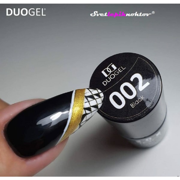 DuoArt barvni UV-LED-gel, 5 g, barva 073 zlata, barvni geli za barvanje, nailart in risanje