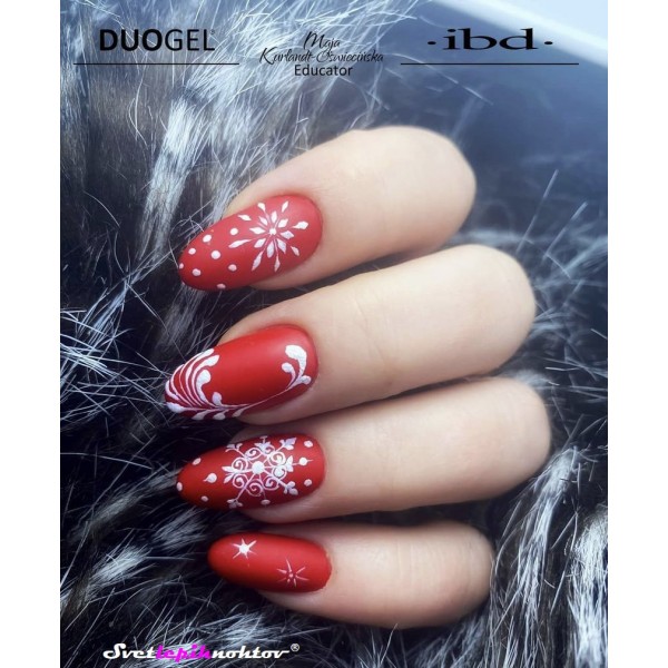 DUOGEL Gel Polish 6 ml, 023, Neon Red - durable as gel and as easy to apply as nail polish