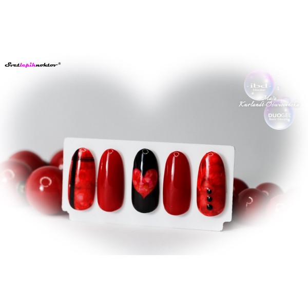 Ink DUOGEL lak za poslikavo, 7 ml, barva Bloody Red 