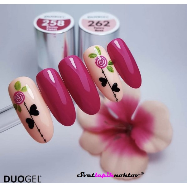 DUOGEL Gel Polish 6 ml, 258, Peony Fields