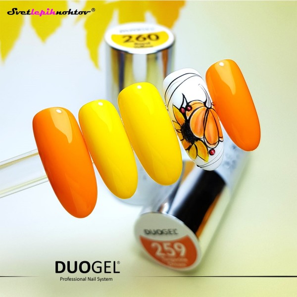 DUOGEL Gel Polish 6 ml, 260, Royal Yellow