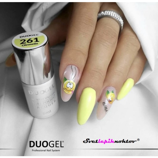 DUOGEL Gel Polish 6 ml, 261, Citronette