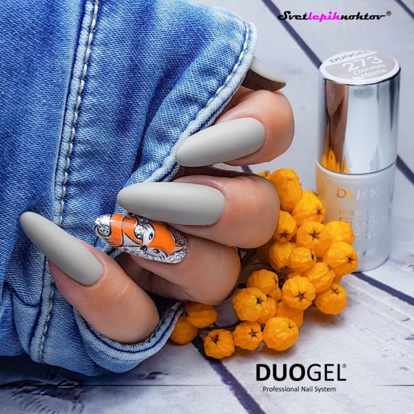 DUOGEL LED/UV-trajni lak, 6 ml, barva 273, Chocolate Mousse, barvni lak za trajno lakiranje nohtov