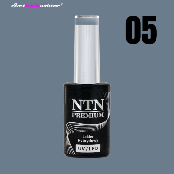 NTN PREMIUM LED/UV-trajni lak za nohte, 5 g, št. 05, trajni lak za permanentno lakiranje nohtov