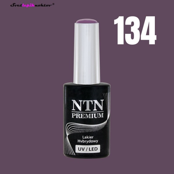 NTN PREMIUM LED/UV-trajni lak za nohte, št. 134, trajni lak za permanentno lakiranje nohtov