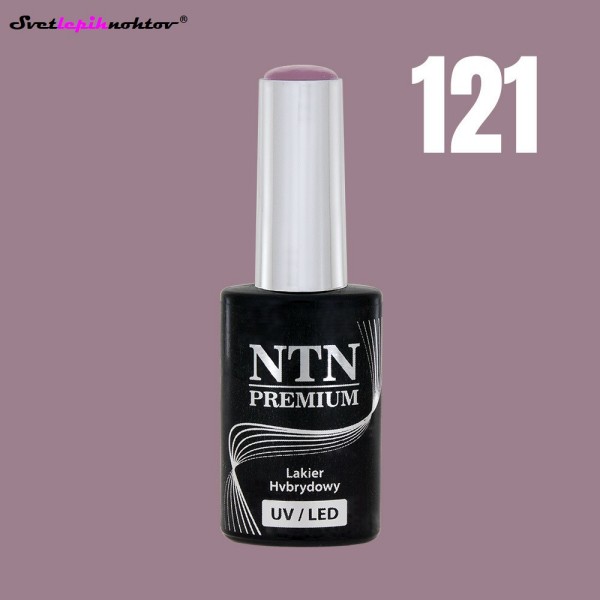 NTN PREMIUM LED/UV-trajni lak za nohte, 5 g, št. 121, trajni lak za permanentno lakiranje nohtov