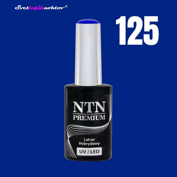 NTN PREMIUM LED/UV-trajni lak za nohte, 5 g, št. 125, trajni lak za permanentno lakiranje nohtov