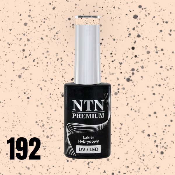 NTN PREMIUM LED/UV-trajni lak za nohte, 5 g, št. 192, trajni lak za permanentno lakiranje nohtov