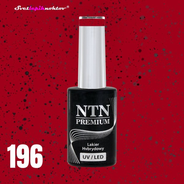 NTN PREMIUM LED/UV-trajni lak za nohte, 5 g, št. 196, trajni lak za permanentno lakiranje nohtov