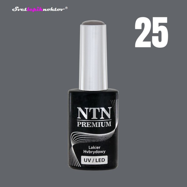 NTN PREMIUM LED/UV-trajni lak za nohte, št. 25, trajni lak za permanentno lakiranje nohtov
