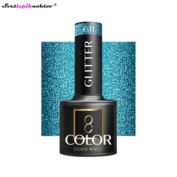 OCHO NAILS LED/UV-trajni lak za nohte, 5 g, št. G11